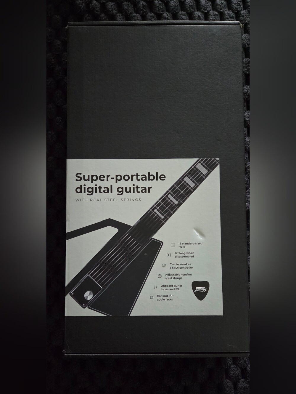 Super-Portable Digital Guitar - Black